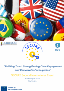 Il Secondo Evento Internazionale del progetto SECURE in Serbia rafforza l’impegno civico e la partecipazione democratica in Europa