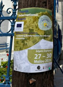Il 4° Evento Internazionale del Progetto SECURE sull’isola greca di Serifos